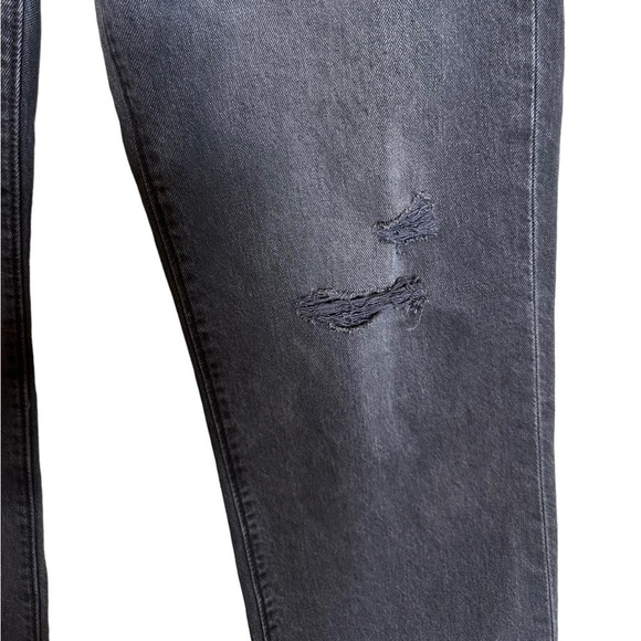 Loft Black washed The Straight Crop - Picture 3 of 9